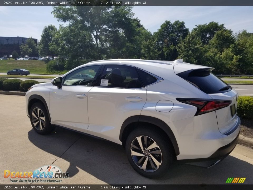 2020 Lexus NX 300 AWD Eminent White Pearl / Creme Photo #4