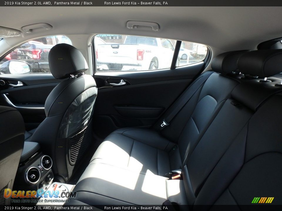 Rear Seat of 2019 Kia Stinger 2.0L AWD Photo #13