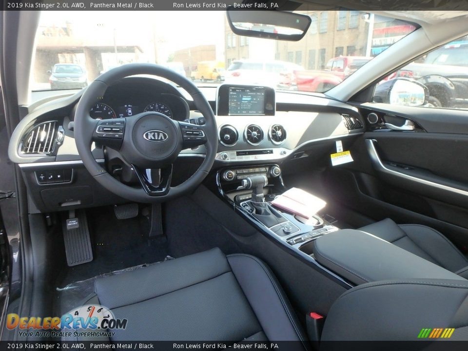 Black Interior - 2019 Kia Stinger 2.0L AWD Photo #14