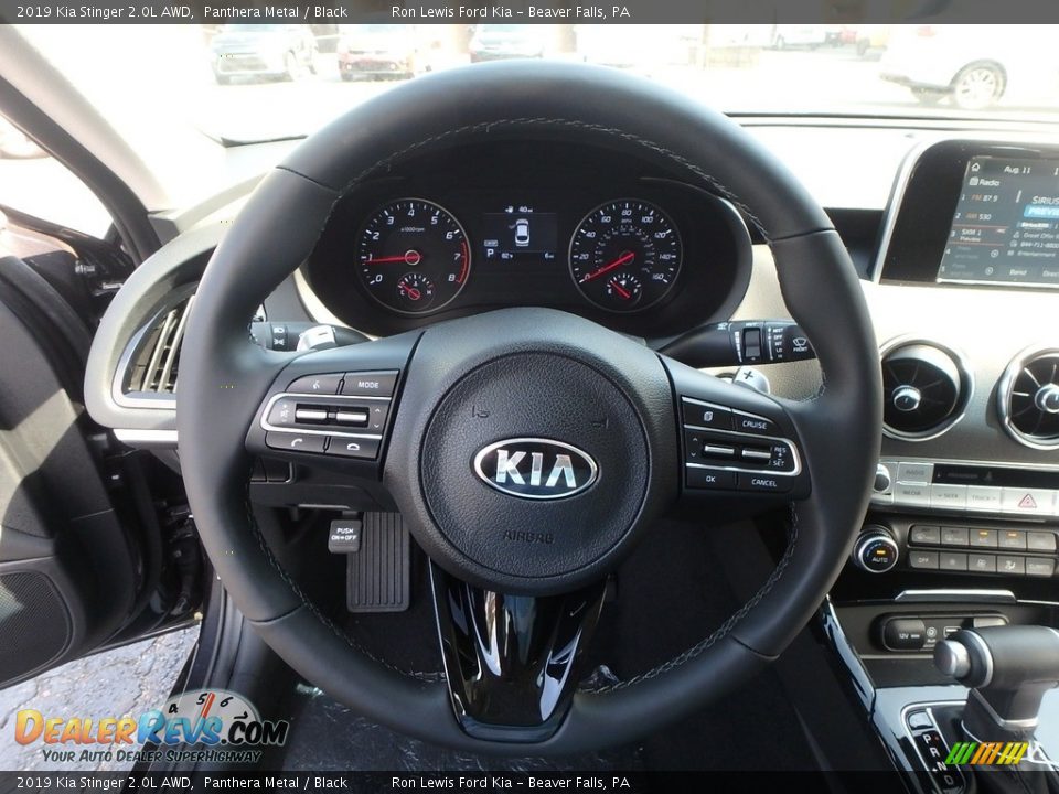 2019 Kia Stinger 2.0L AWD Steering Wheel Photo #16