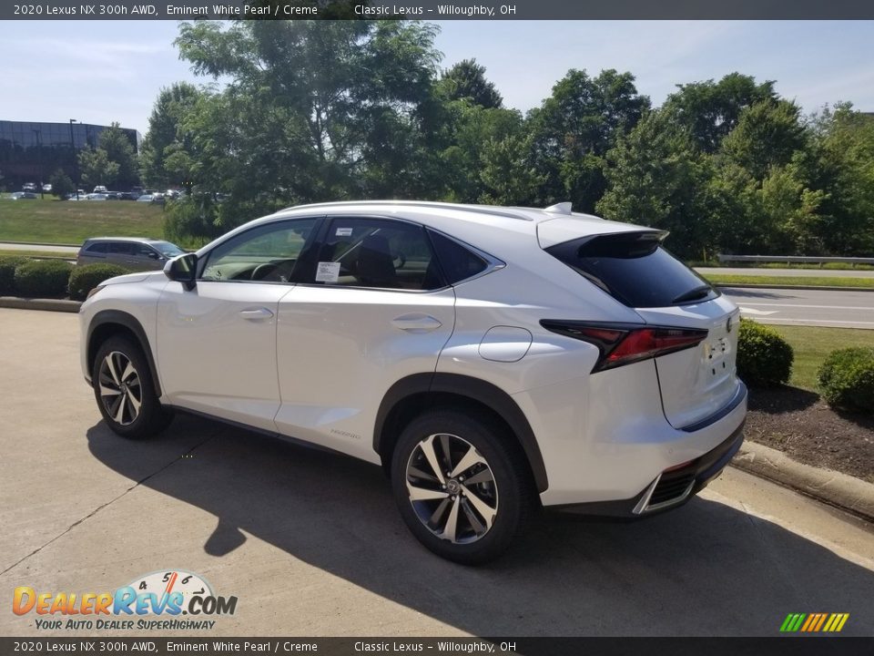 2020 Lexus NX 300h AWD Eminent White Pearl / Creme Photo #4