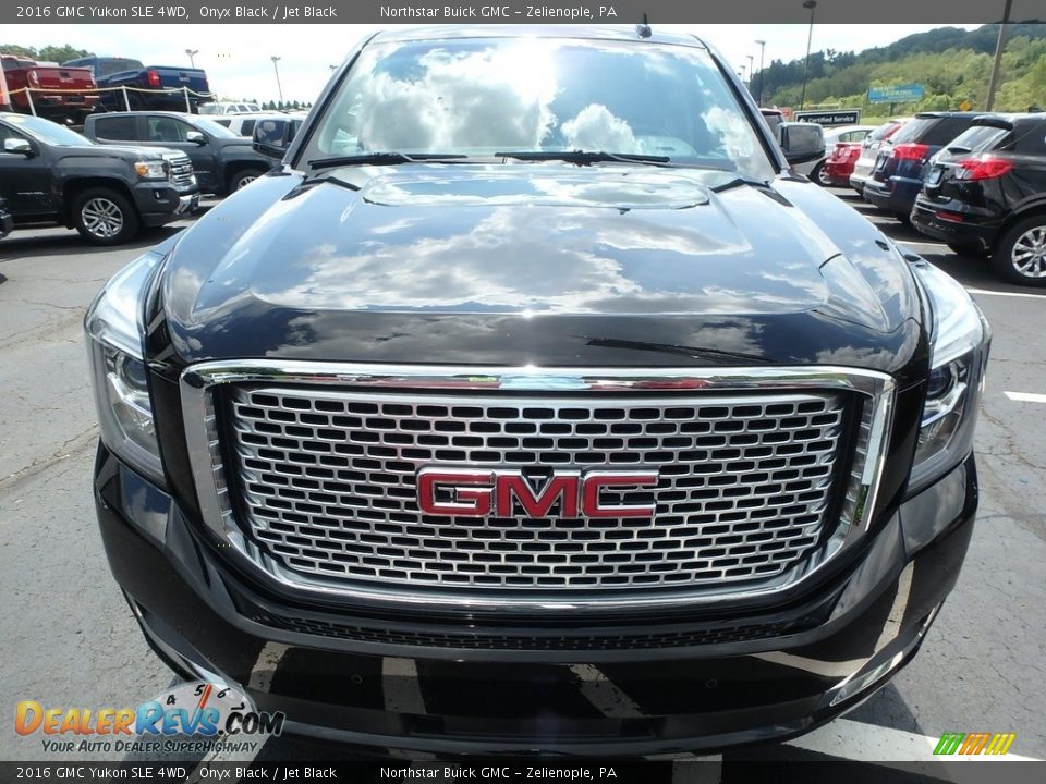 2016 GMC Yukon SLE 4WD Onyx Black / Jet Black Photo #3
