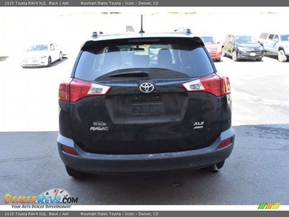 2015 Toyota RAV4 XLE Black / Ash Photo #5