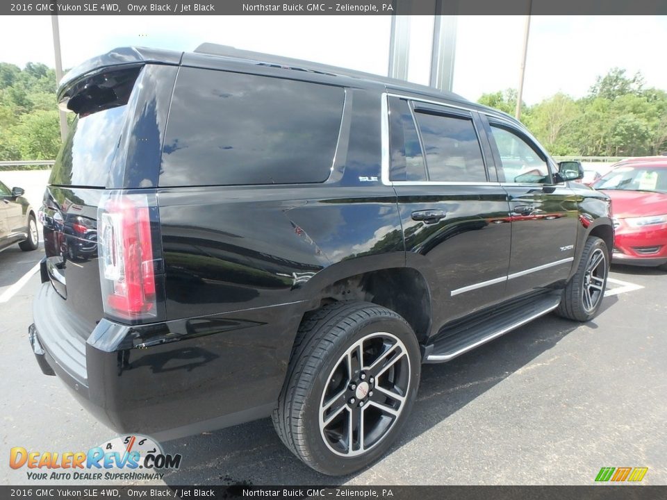 2016 GMC Yukon SLE 4WD Onyx Black / Jet Black Photo #10