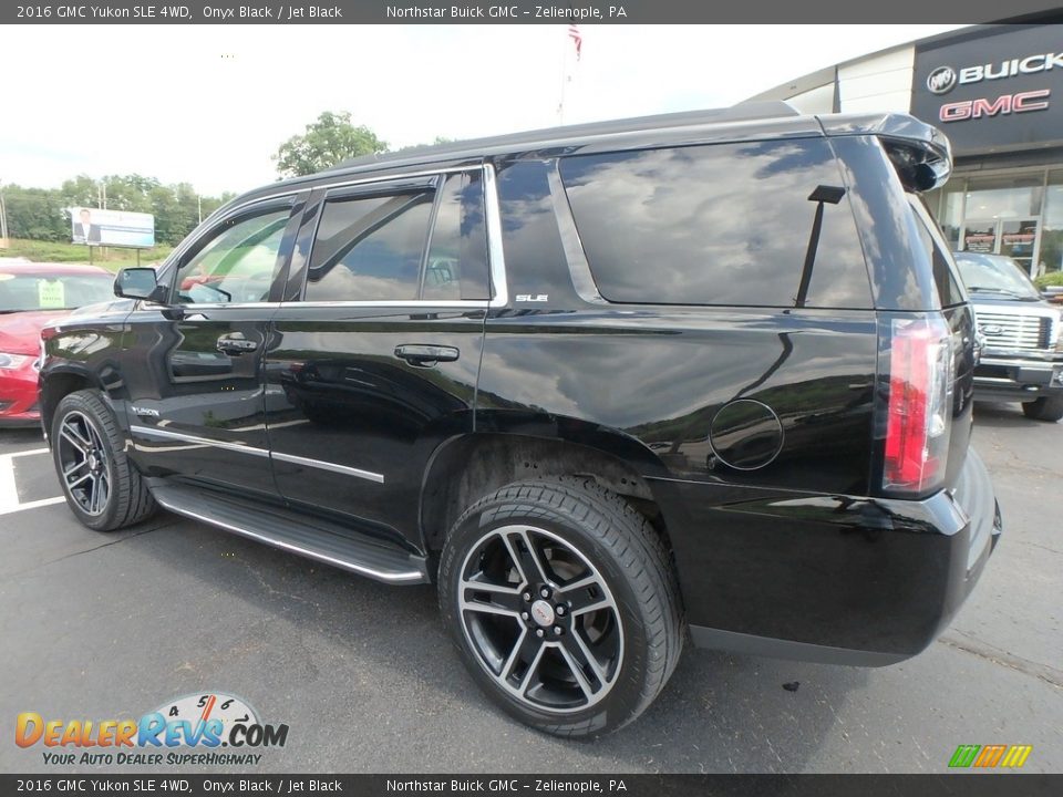 2016 GMC Yukon SLE 4WD Onyx Black / Jet Black Photo #14