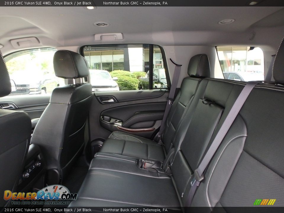 2016 GMC Yukon SLE 4WD Onyx Black / Jet Black Photo #20