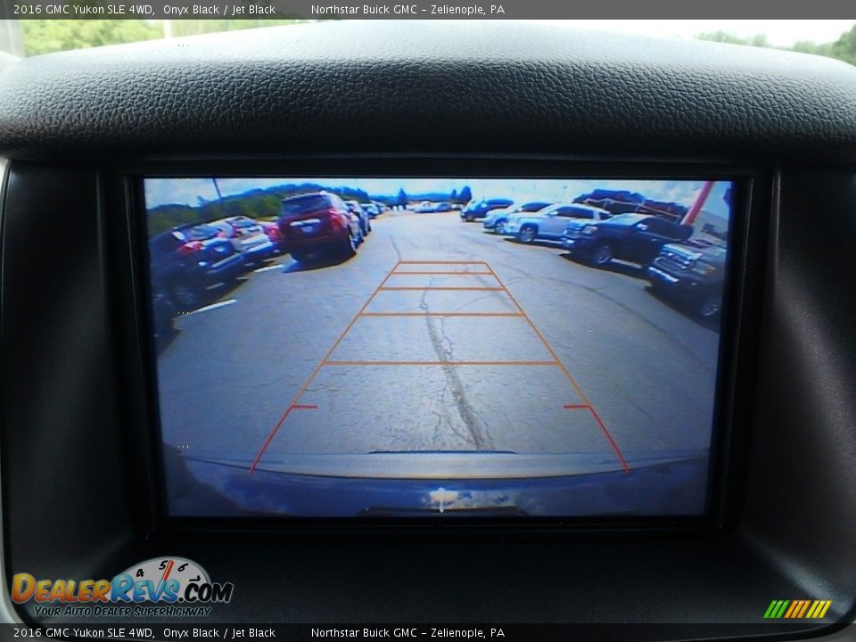 2016 GMC Yukon SLE 4WD Onyx Black / Jet Black Photo #28