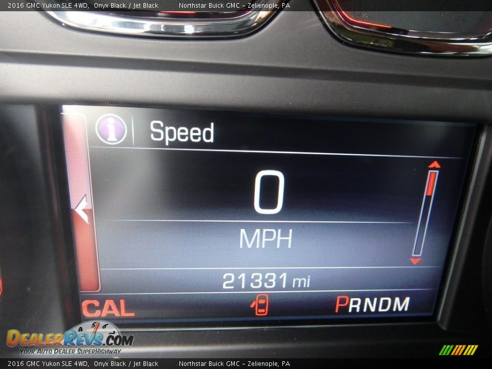 2016 GMC Yukon SLE 4WD Onyx Black / Jet Black Photo #30