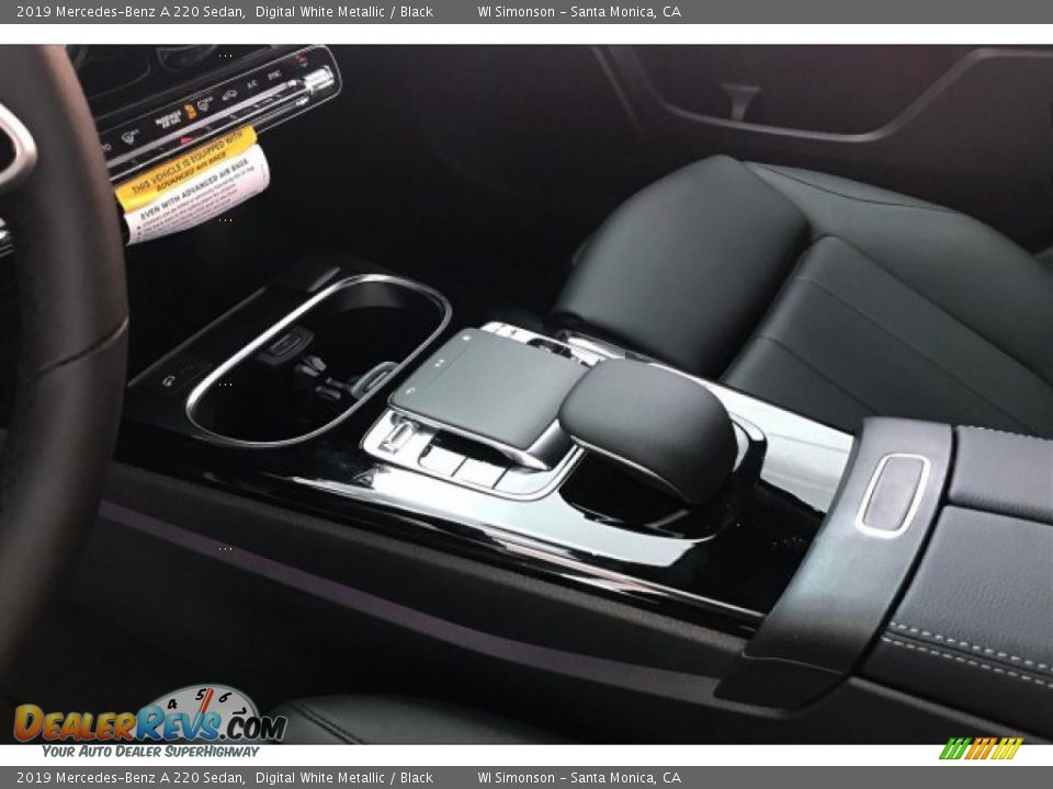 2019 Mercedes-Benz A 220 Sedan Digital White Metallic / Black Photo #7