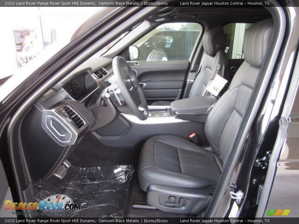 Ebony/Ebony Interior - 2020 Land Rover Range Rover Sport HSE Dynamic Photo #3