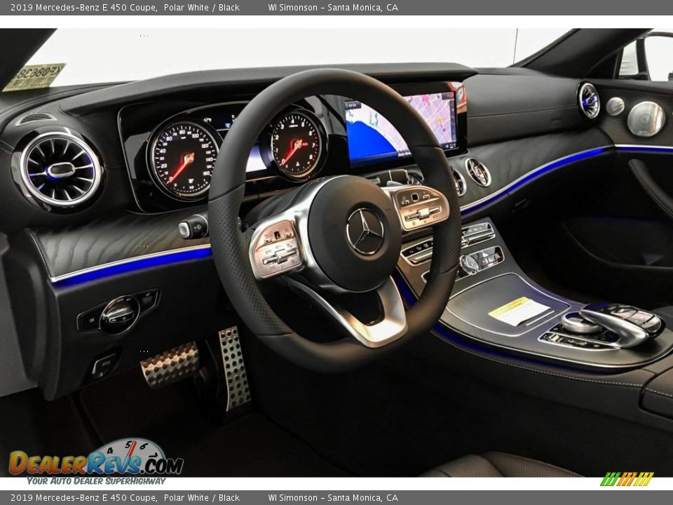 2019 Mercedes-Benz E 450 Coupe Polar White / Black Photo #4