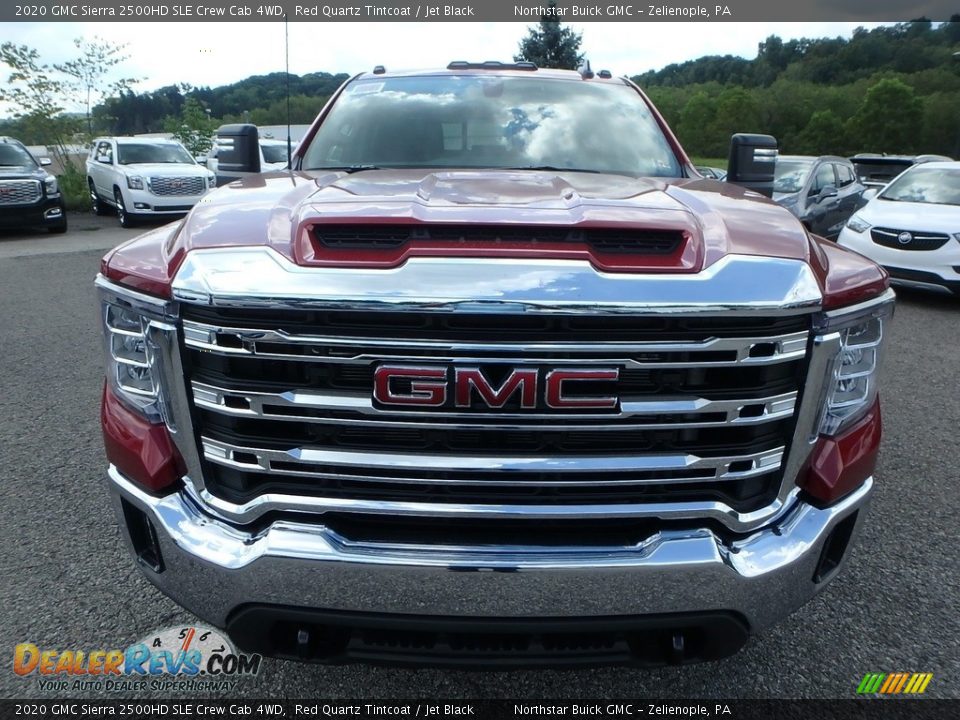 2020 GMC Sierra 2500HD SLE Crew Cab 4WD Red Quartz Tintcoat / Jet Black Photo #2