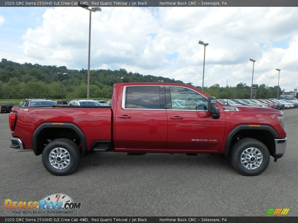 Red Quartz Tintcoat 2020 GMC Sierra 2500HD SLE Crew Cab 4WD Photo #4