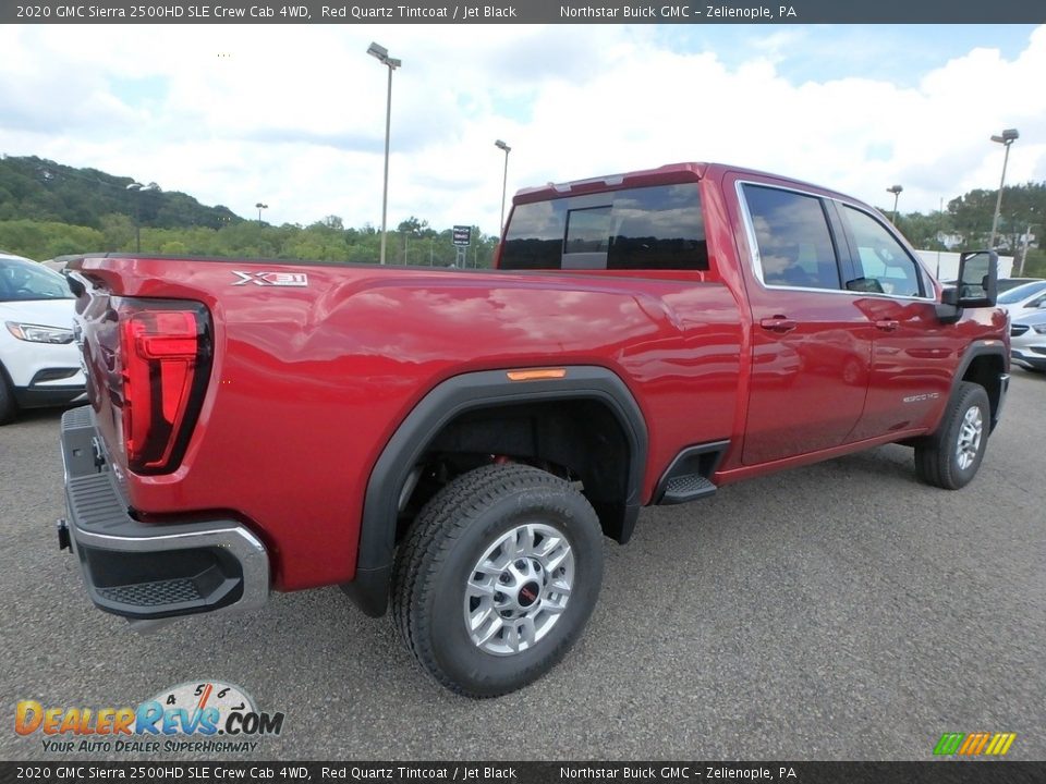 Red Quartz Tintcoat 2020 GMC Sierra 2500HD SLE Crew Cab 4WD Photo #5
