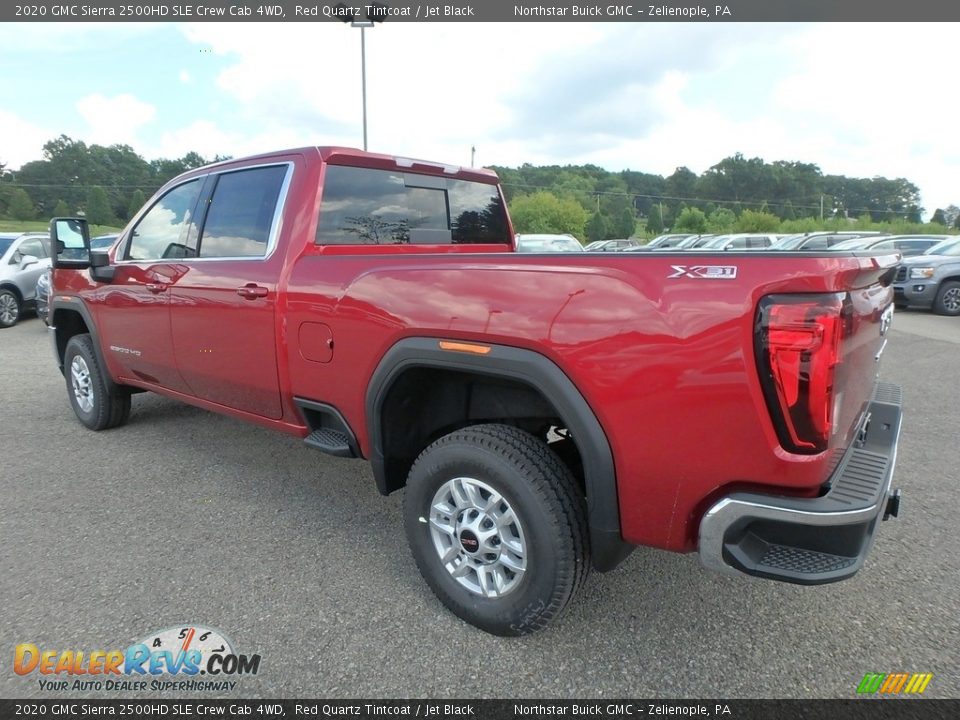 Red Quartz Tintcoat 2020 GMC Sierra 2500HD SLE Crew Cab 4WD Photo #7