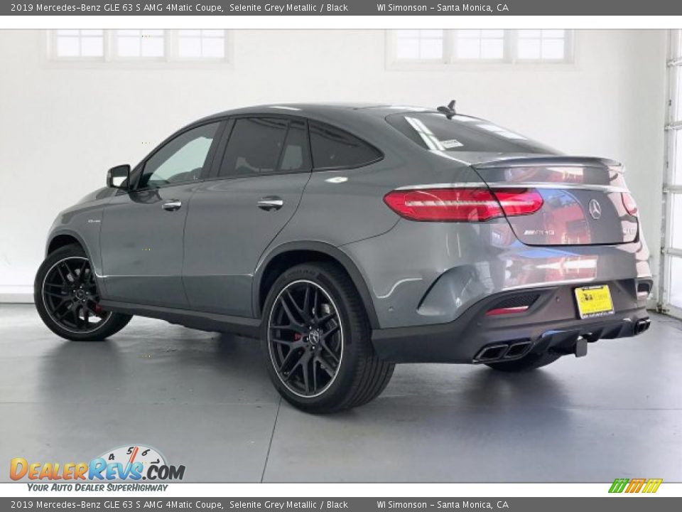 2019 Mercedes-Benz GLE 63 S AMG 4Matic Coupe Selenite Grey Metallic / Black Photo #2