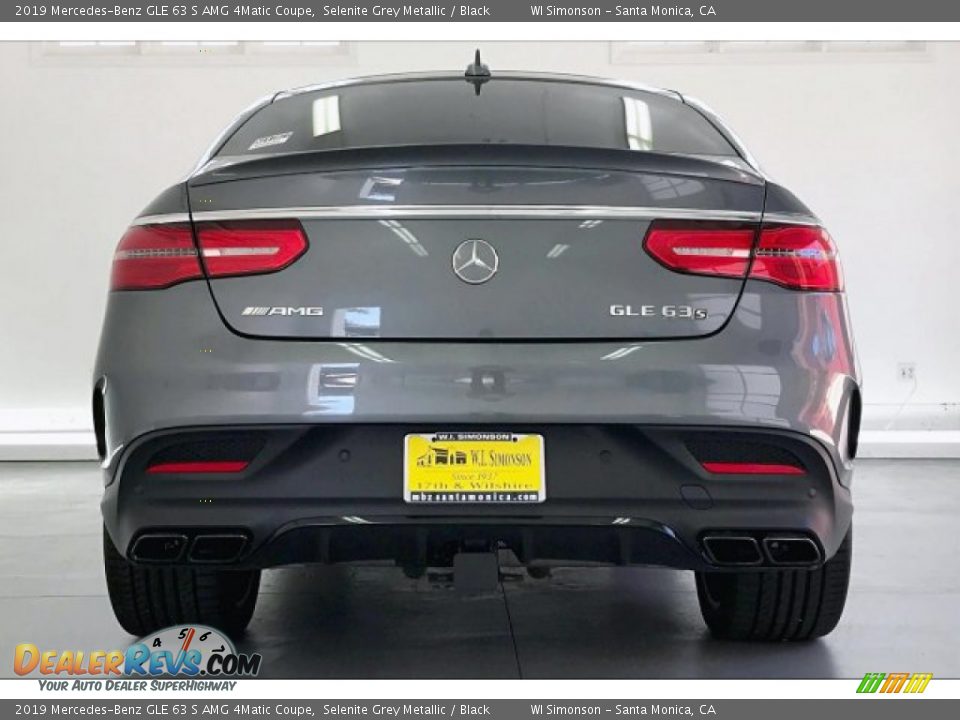 2019 Mercedes-Benz GLE 63 S AMG 4Matic Coupe Selenite Grey Metallic / Black Photo #3