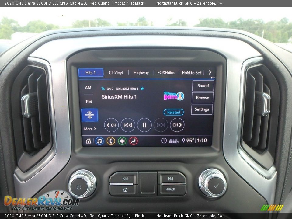 Controls of 2020 GMC Sierra 2500HD SLE Crew Cab 4WD Photo #19