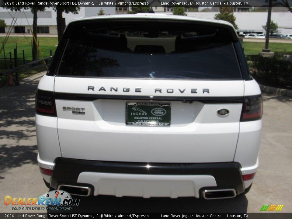 2020 Land Rover Range Rover Sport HSE Dynamic Fuji White / Almond/Espresso Photo #8