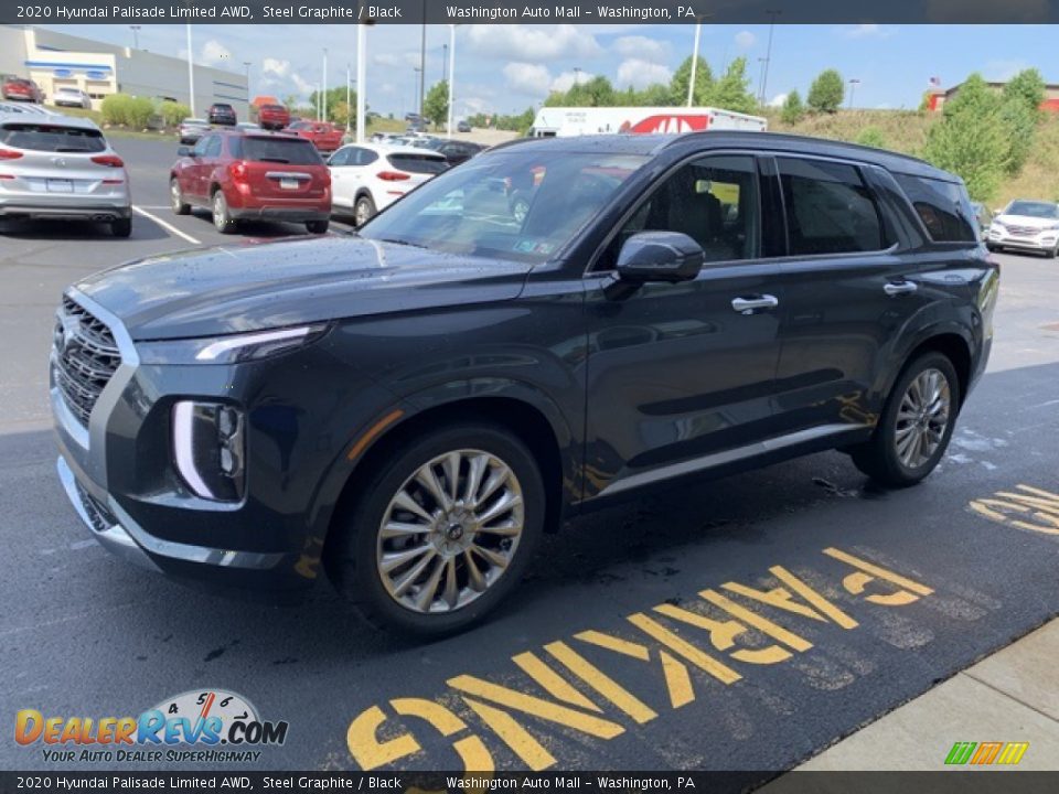 2020 Hyundai Palisade Limited AWD Steel Graphite / Black Photo #7