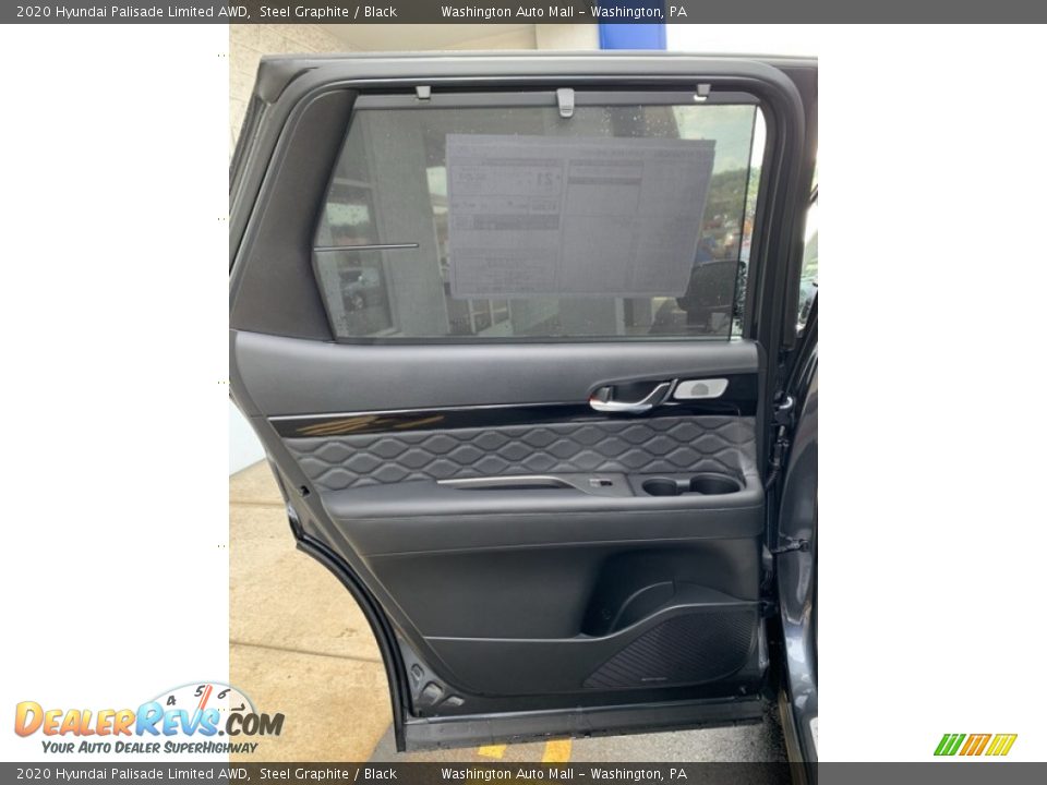 2020 Hyundai Palisade Limited AWD Steel Graphite / Black Photo #17