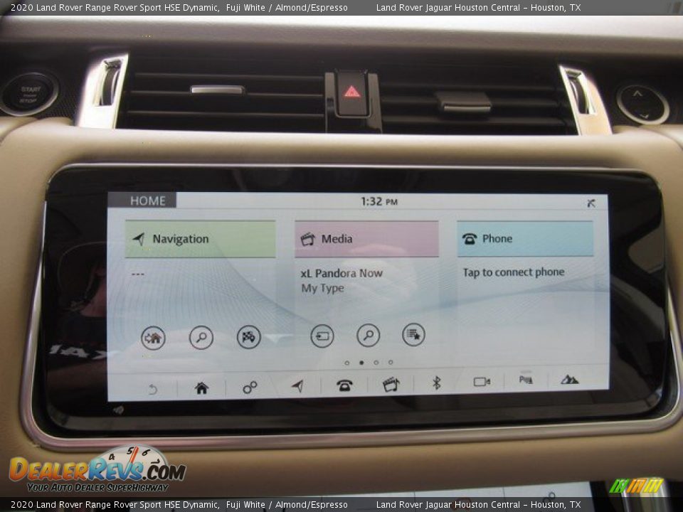 2020 Land Rover Range Rover Sport HSE Dynamic Fuji White / Almond/Espresso Photo #31