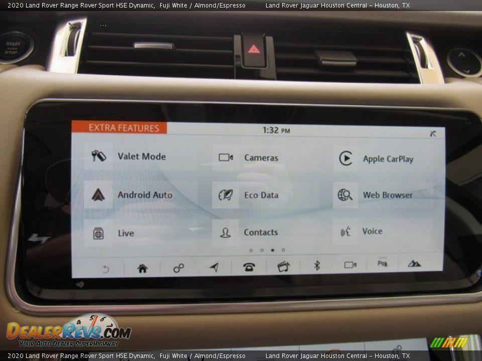 2020 Land Rover Range Rover Sport HSE Dynamic Fuji White / Almond/Espresso Photo #32