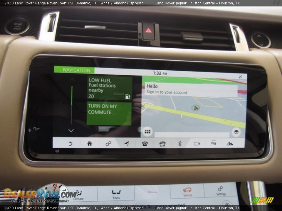 2020 Land Rover Range Rover Sport HSE Dynamic Fuji White / Almond/Espresso Photo #34