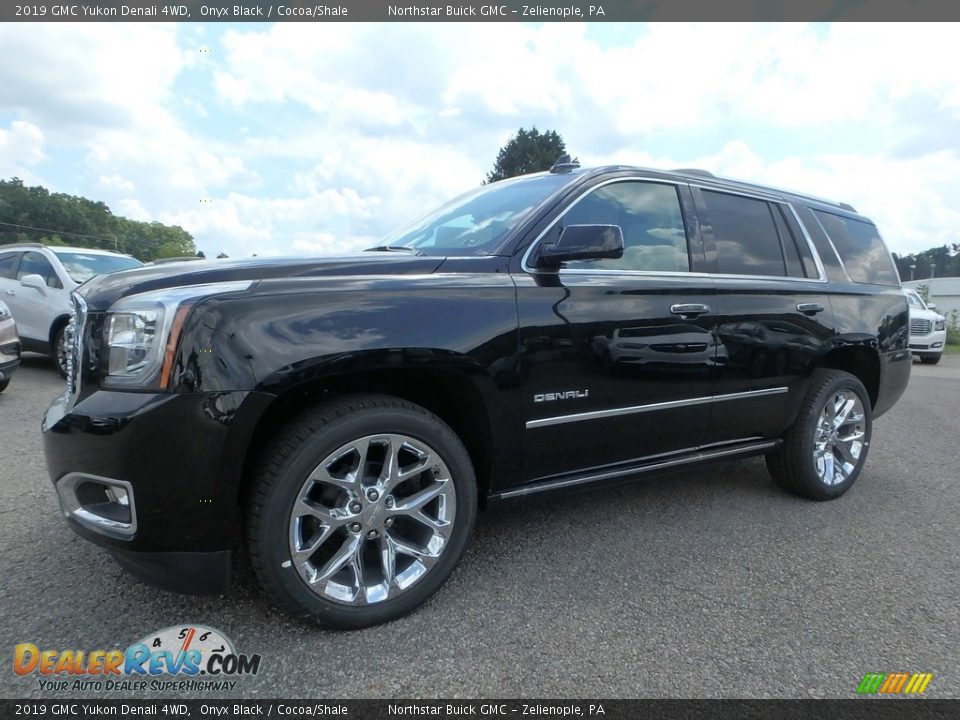 2019 GMC Yukon Denali 4WD Onyx Black / Cocoa/Shale Photo #1