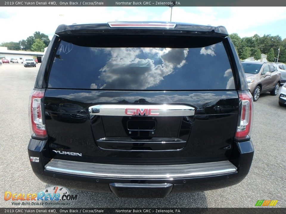 2019 GMC Yukon Denali 4WD Onyx Black / Cocoa/Shale Photo #6