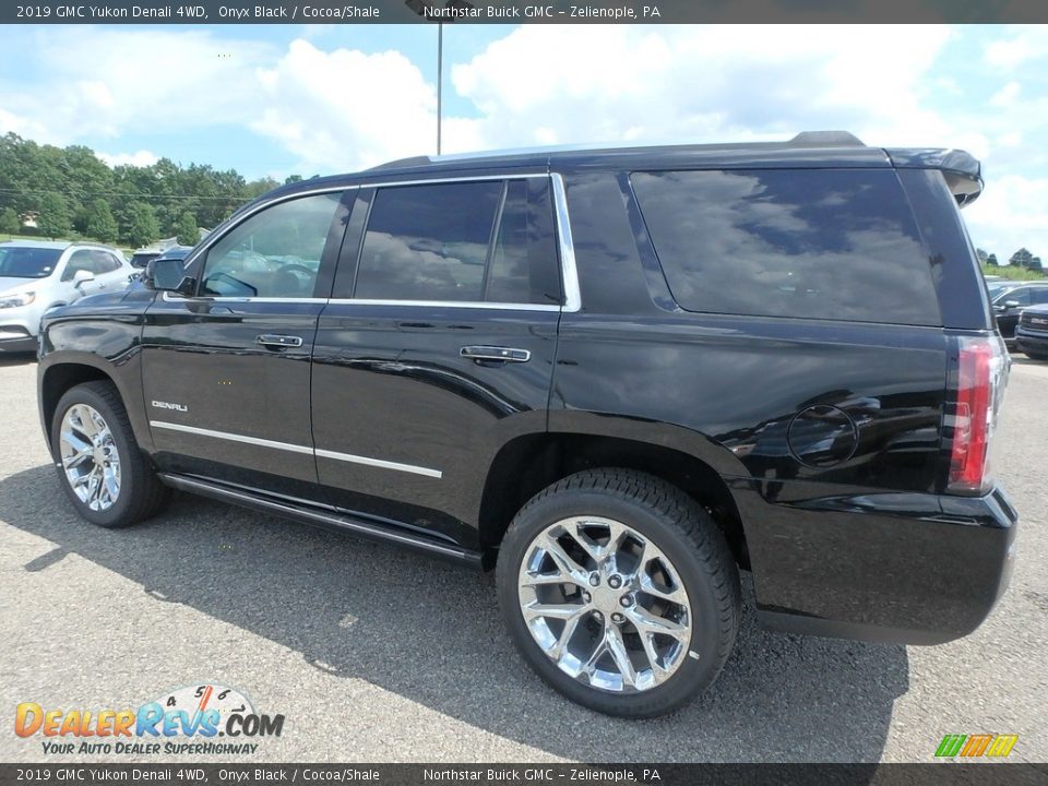 2019 GMC Yukon Denali 4WD Onyx Black / Cocoa/Shale Photo #8