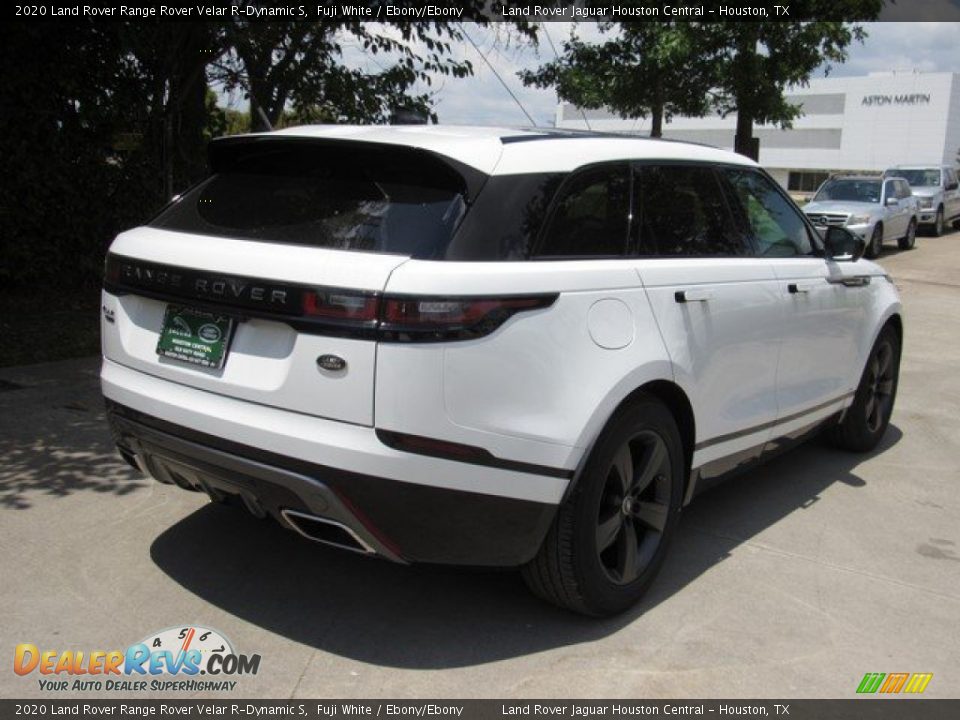 2020 Land Rover Range Rover Velar R-Dynamic S Fuji White / Ebony/Ebony Photo #8