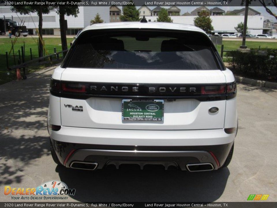 2020 Land Rover Range Rover Velar R-Dynamic S Fuji White / Ebony/Ebony Photo #9