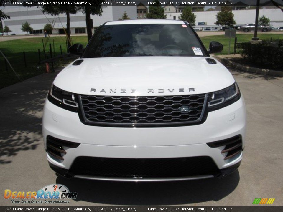 2020 Land Rover Range Rover Velar R-Dynamic S Fuji White / Ebony/Ebony Photo #10