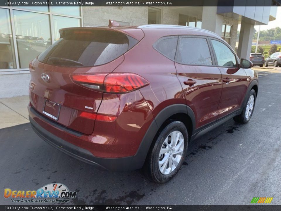 2019 Hyundai Tucson Value Gemstone Red / Beige Photo #4