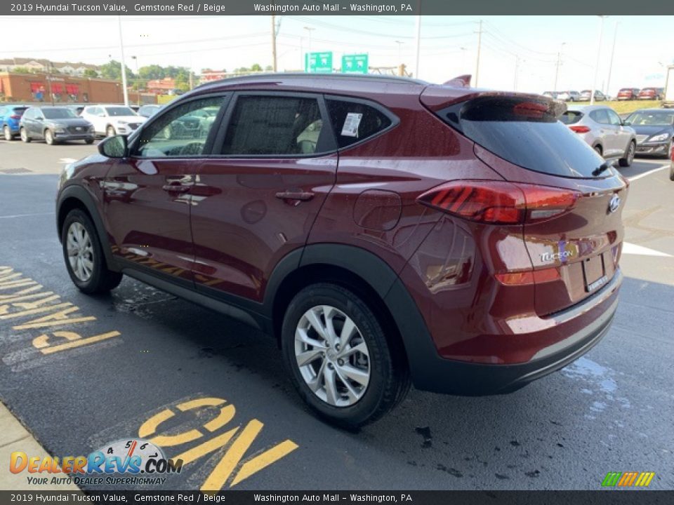 2019 Hyundai Tucson Value Gemstone Red / Beige Photo #6