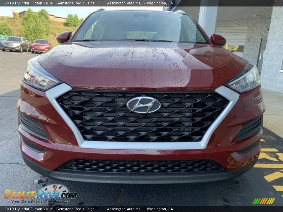 2019 Hyundai Tucson Value Gemstone Red / Beige Photo #8