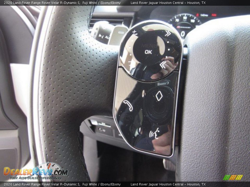 2020 Land Rover Range Rover Velar R-Dynamic S Fuji White / Ebony/Ebony Photo #28