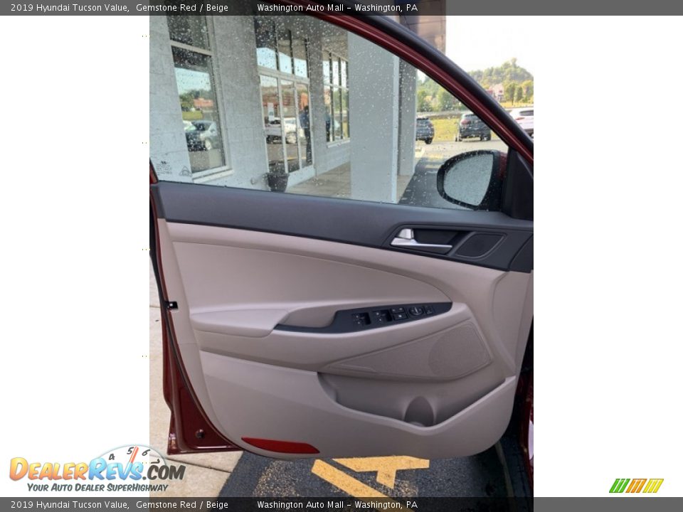 2019 Hyundai Tucson Value Gemstone Red / Beige Photo #11