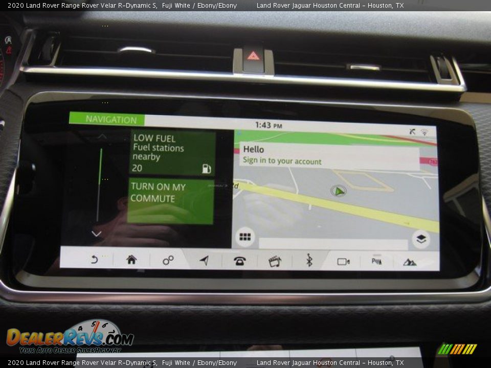 2020 Land Rover Range Rover Velar R-Dynamic S Fuji White / Ebony/Ebony Photo #34