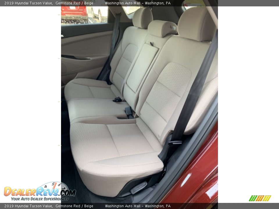 2019 Hyundai Tucson Value Gemstone Red / Beige Photo #19