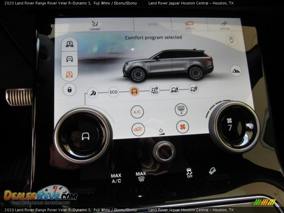 2020 Land Rover Range Rover Velar R-Dynamic S Fuji White / Ebony/Ebony Photo #36