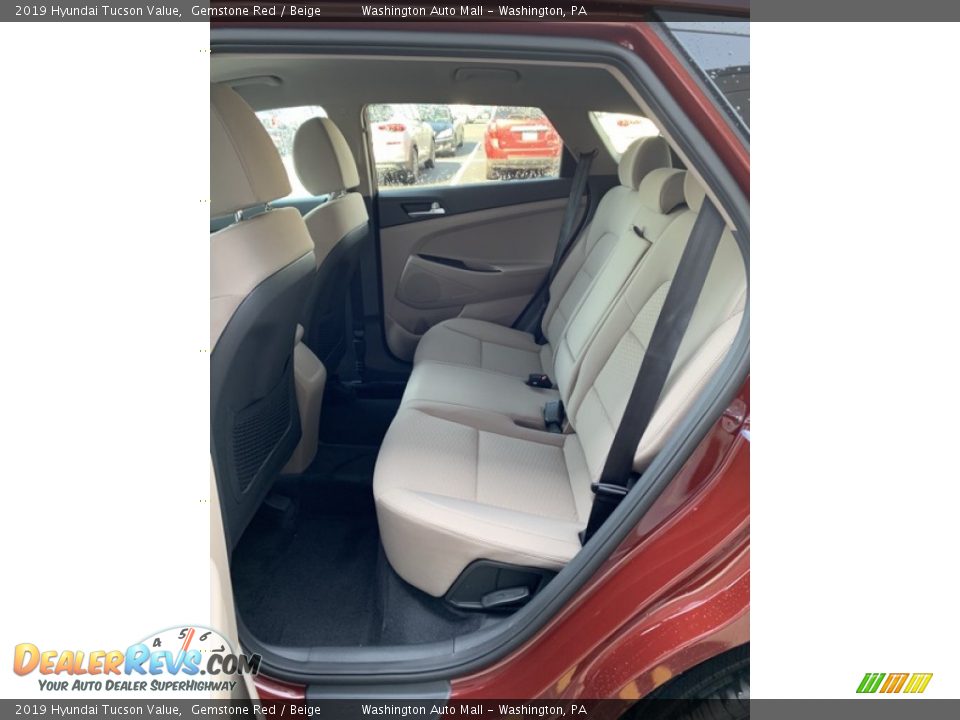 2019 Hyundai Tucson Value Gemstone Red / Beige Photo #20