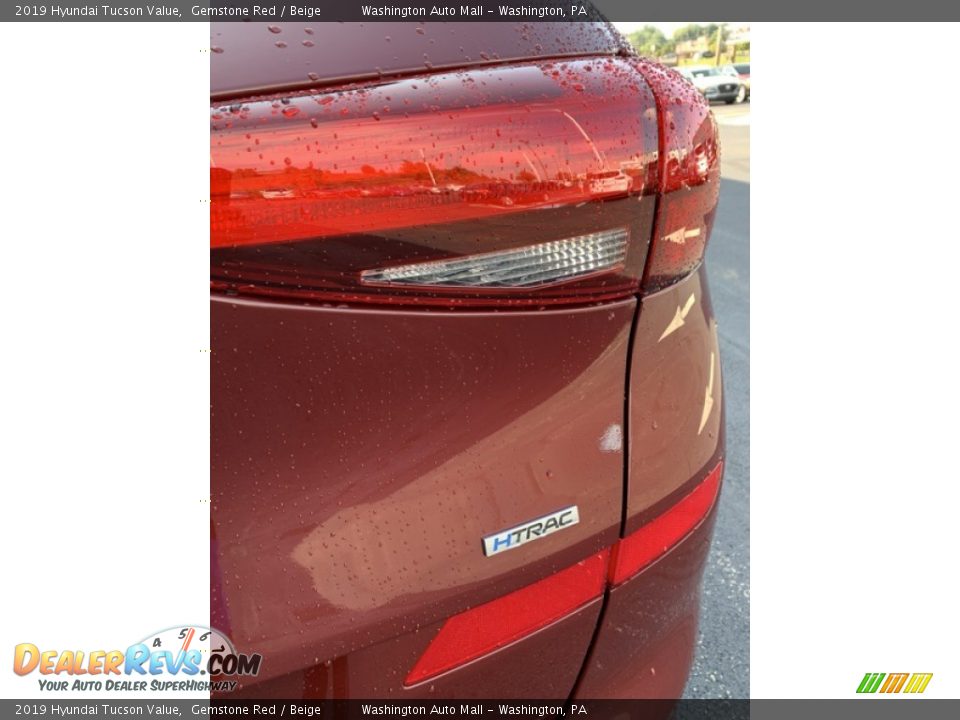 2019 Hyundai Tucson Value Gemstone Red / Beige Photo #23