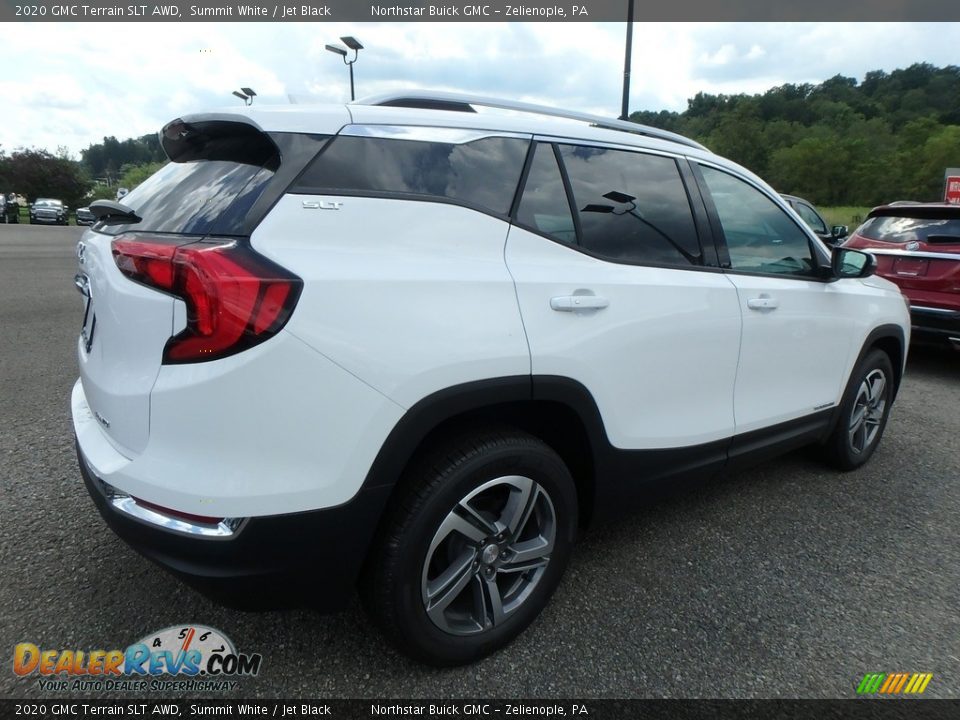 2020 GMC Terrain SLT AWD Summit White / Jet Black Photo #5