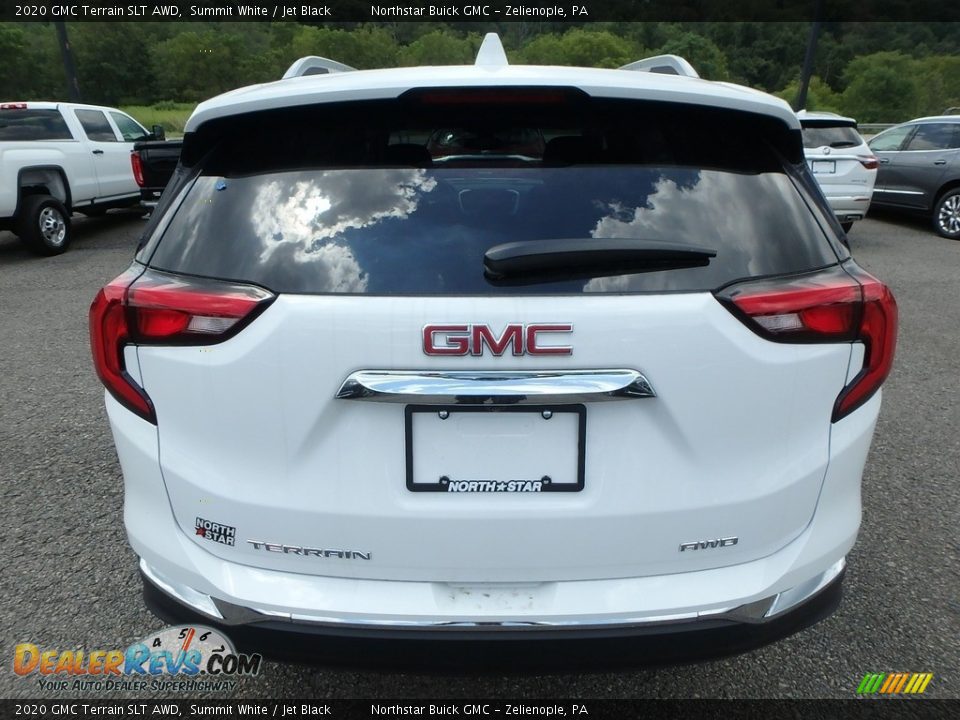 2020 GMC Terrain SLT AWD Summit White / Jet Black Photo #6