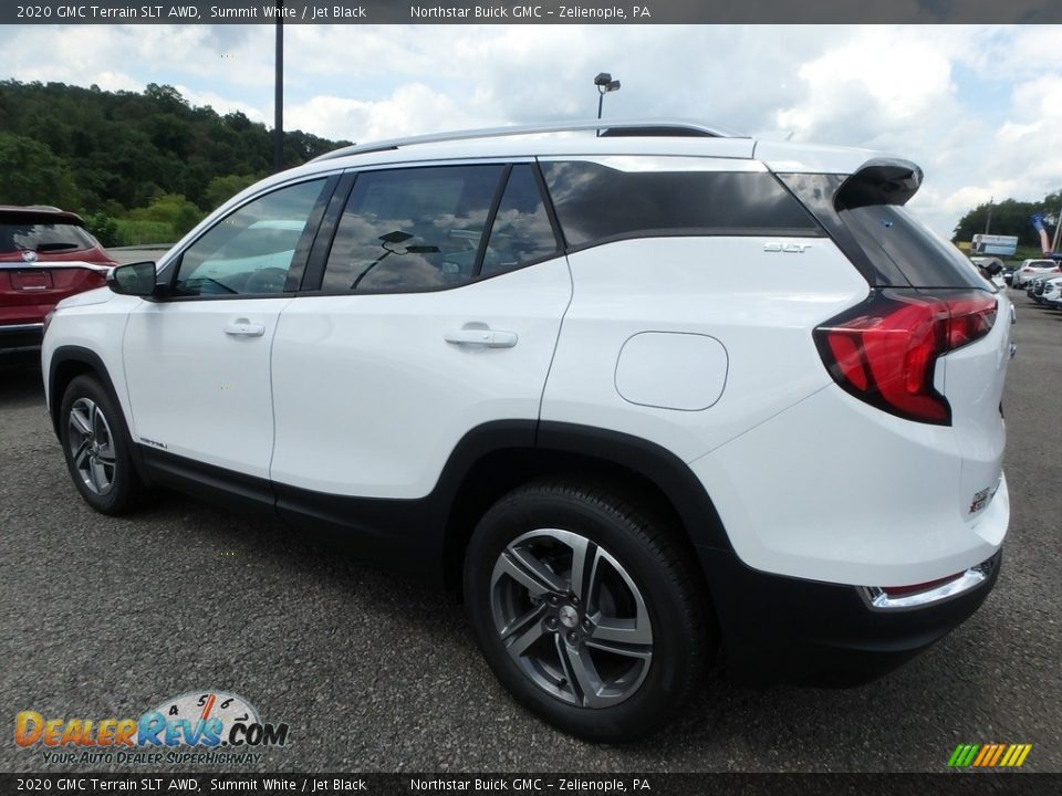 2020 GMC Terrain SLT AWD Summit White / Jet Black Photo #8