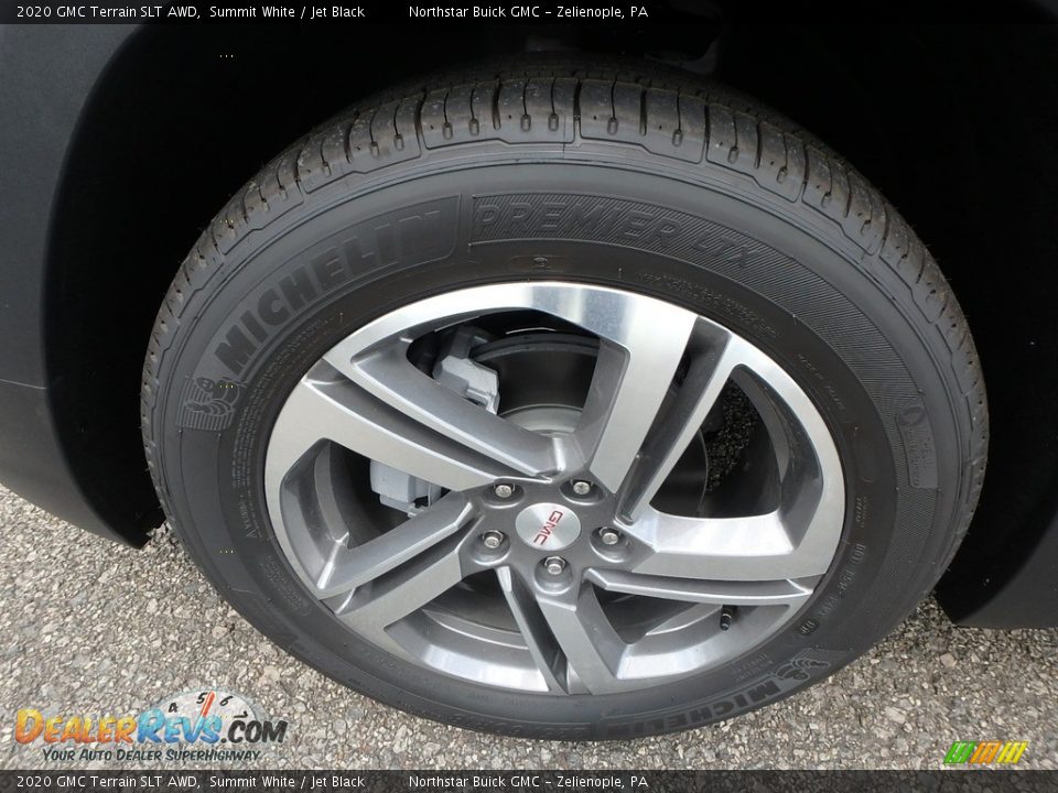 2020 GMC Terrain SLT AWD Summit White / Jet Black Photo #10