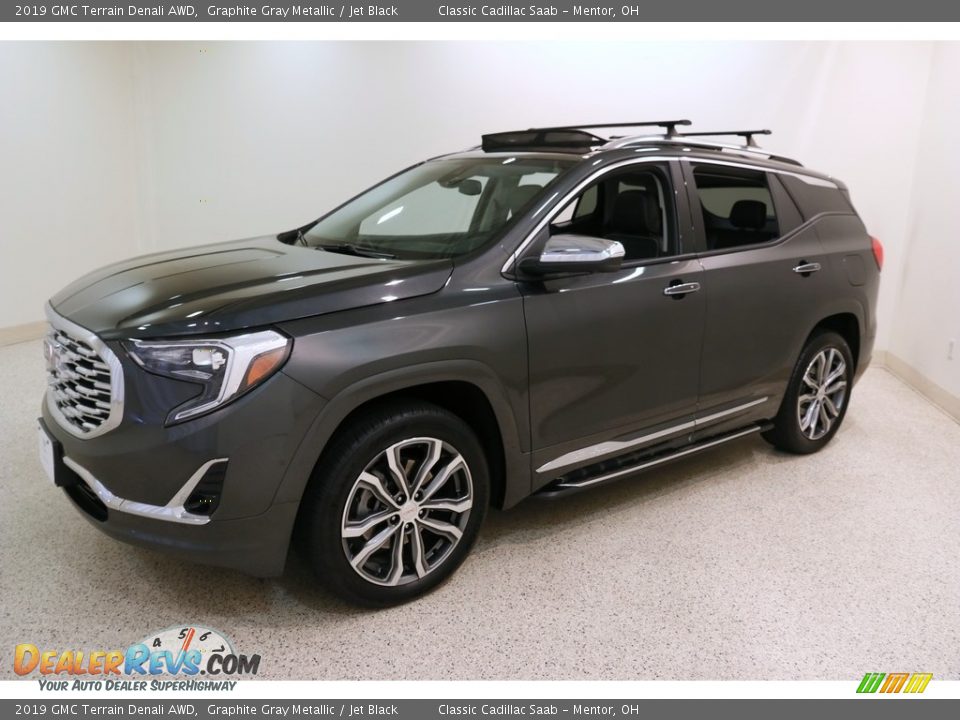 2019 GMC Terrain Denali AWD Graphite Gray Metallic / Jet Black Photo #3