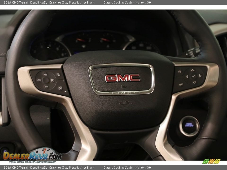2019 GMC Terrain Denali AWD Graphite Gray Metallic / Jet Black Photo #7